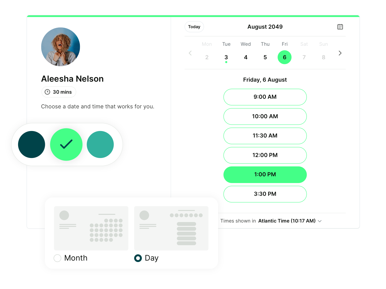Complete control over your booking page style with YCBM