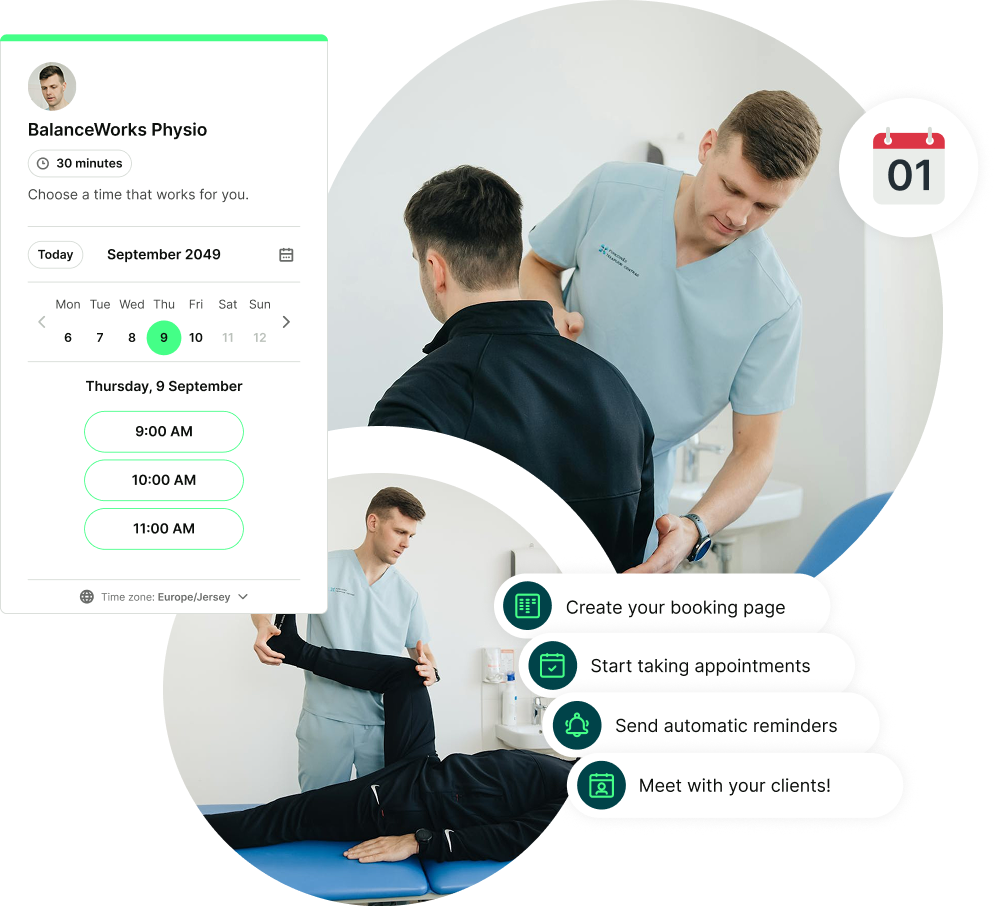 Physiotherapist Scheduling software