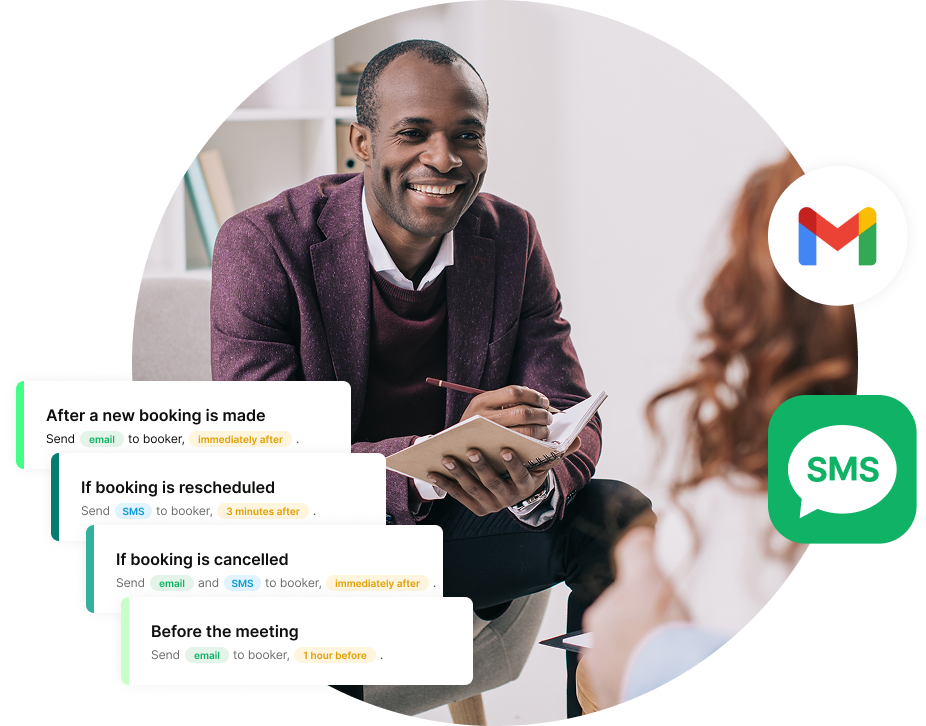notifications made easy for therapy appointments