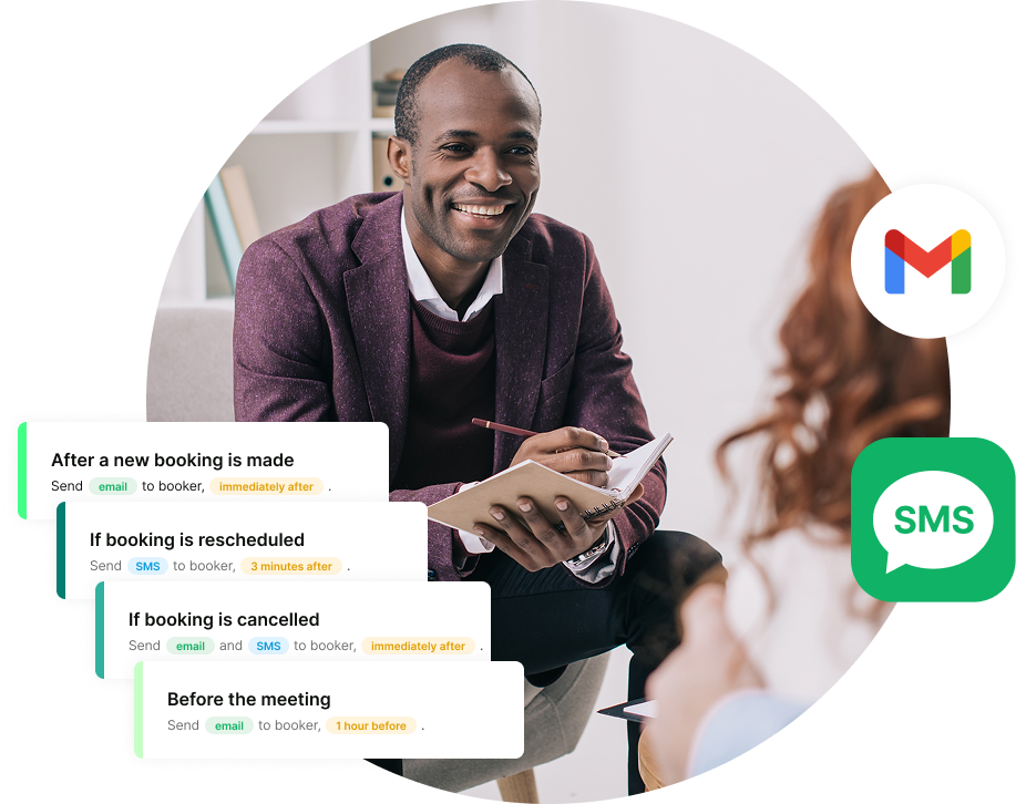 notifications made easy for therapy appointments