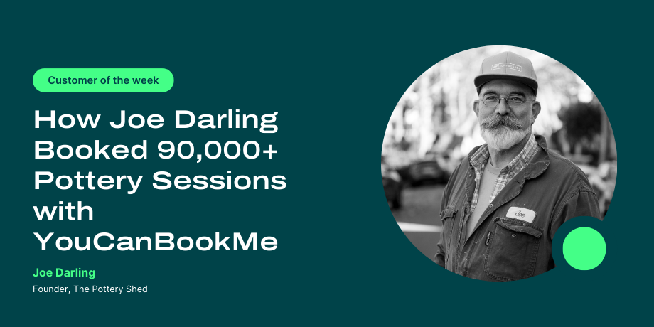 How YouCanBookMe customer of the week Joe Darling uses online scheduling for creative services