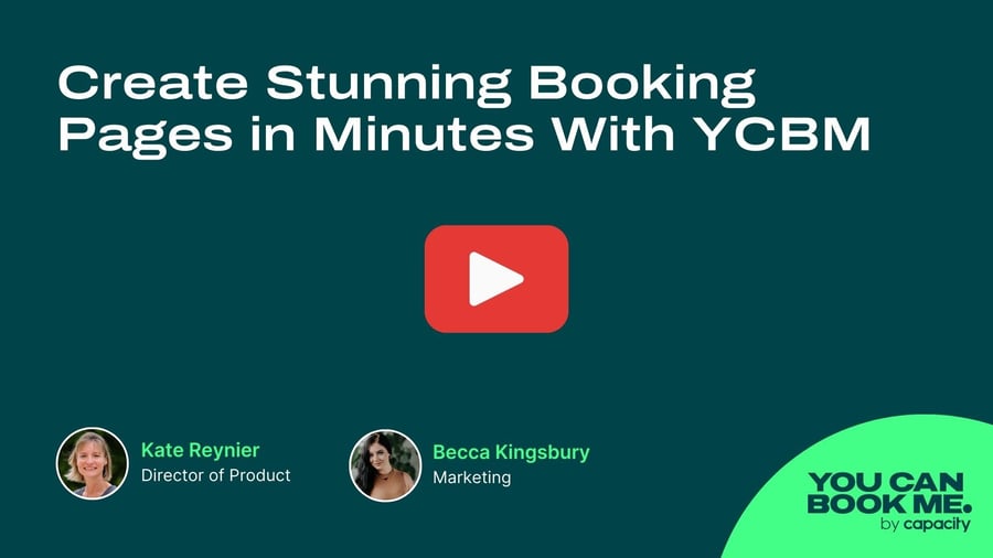 Create Stunning Booking Pages In Minutes