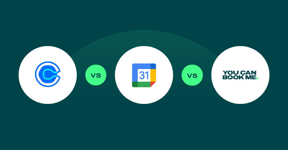 Calendly vs. Google Calendar vs. YouCanBookMe