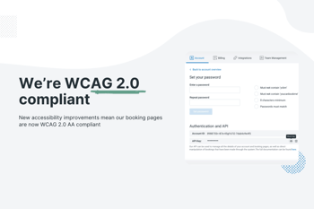 YouCanBook.me is WCAG 2.0 compliant