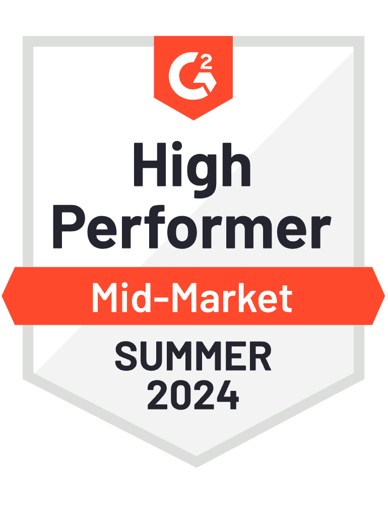 High Performer Mid Market 2024 G2