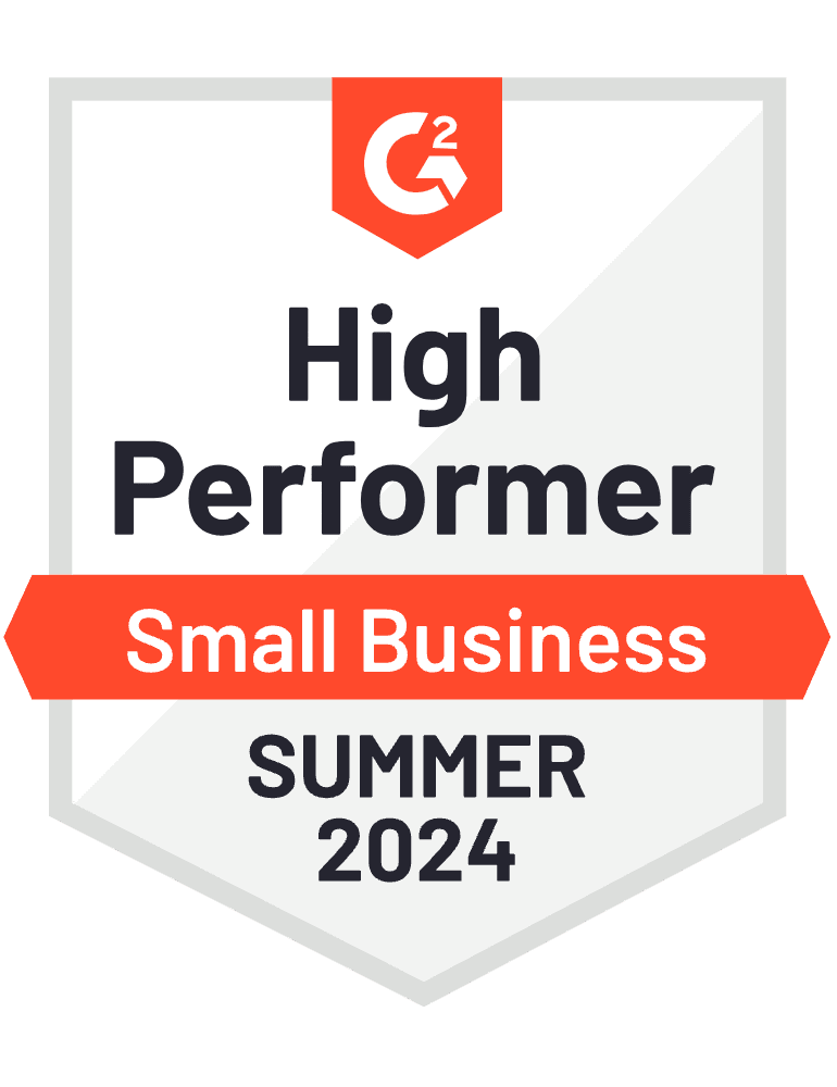 High Performer Small Business 2024 G2
