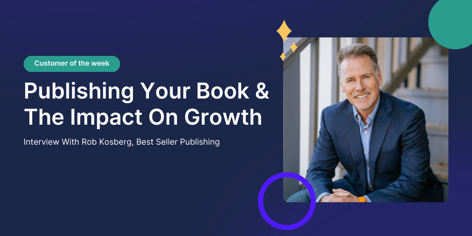 How publisher Rob Kosberg uses YouCanBookMe's scheduling software to turn potential clients into bestselling authors