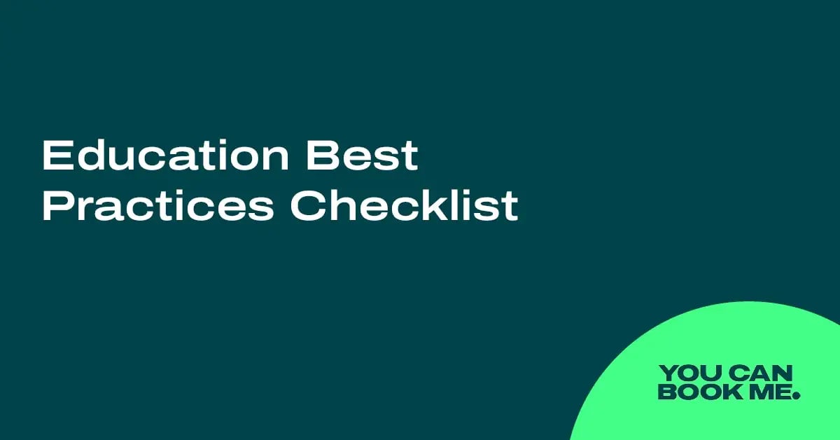 The Education Best Practices Checlist