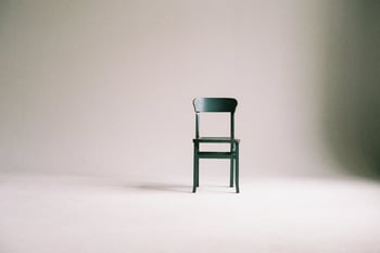 empty chair to show off no-shows