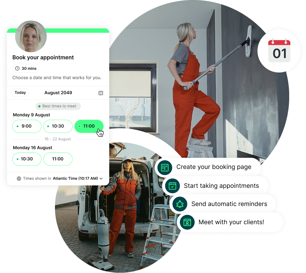 scheduling software for cleaning businesses