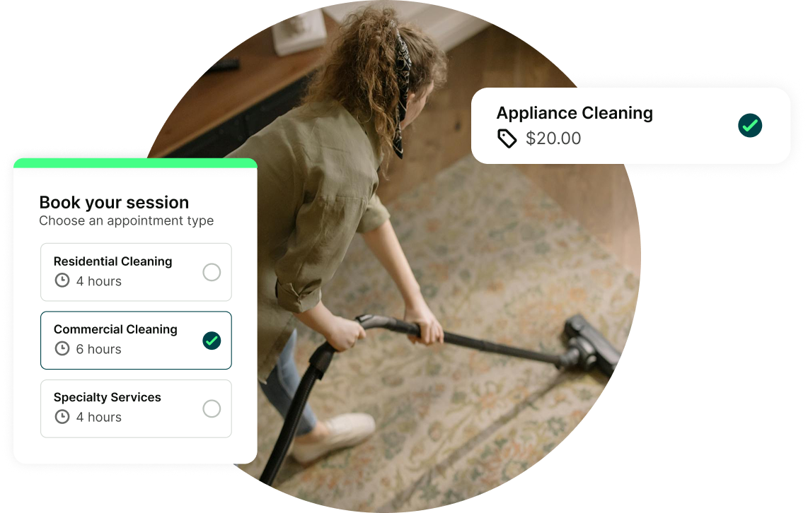 scheduling tool for cleaning businesses